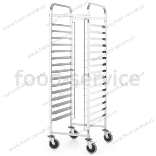 Візок Kitchen Line для транспортування дек 15x 600x400 Hendi 813287